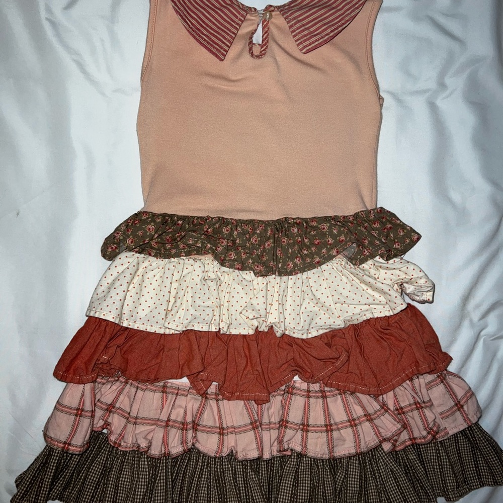 Persnickety Macie Jane Boutique Ruffle Dress size 4